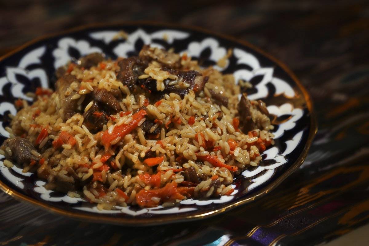 The Taj restaurant has Uzbek cuisine