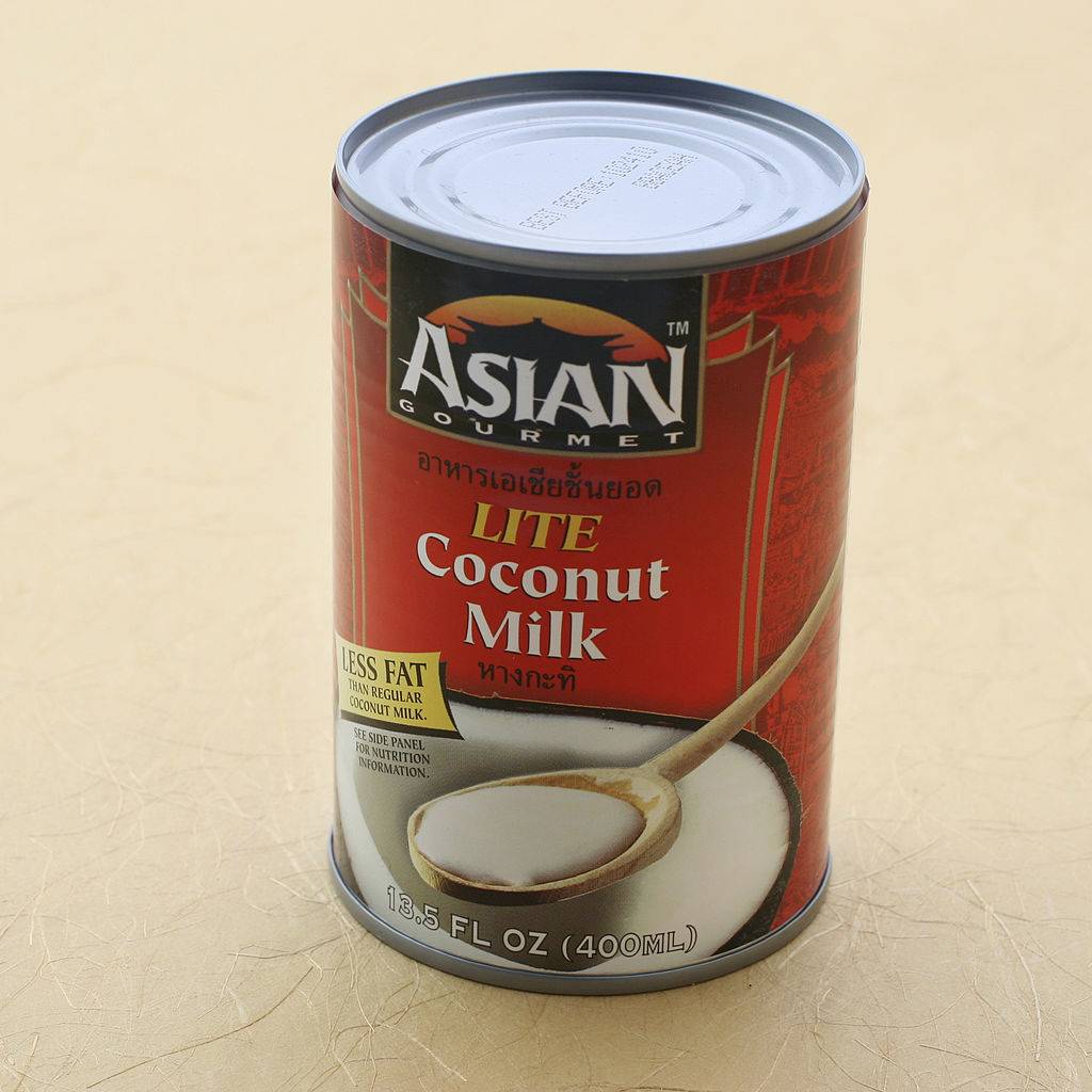can of coconut milk