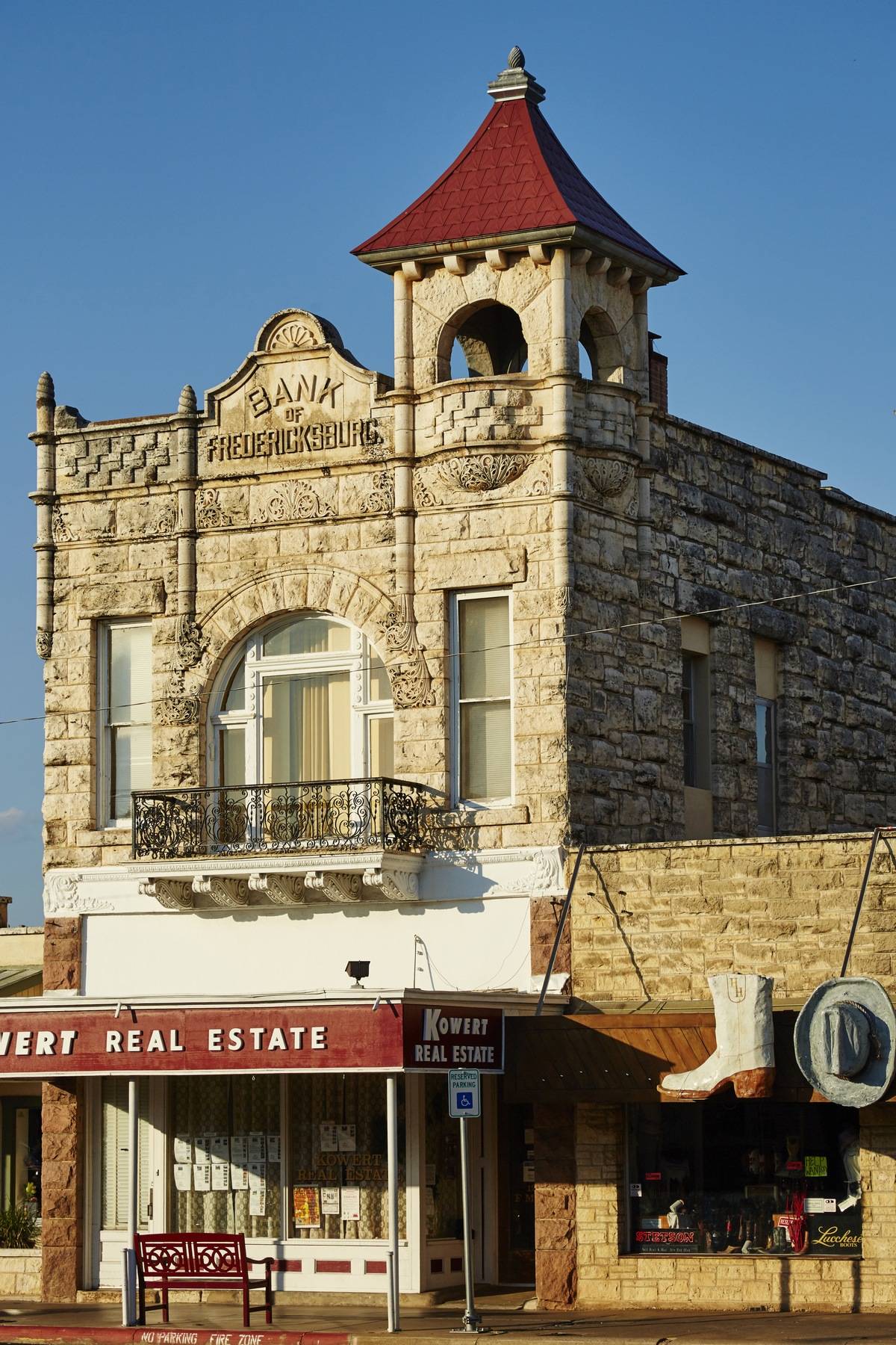 Historic Bank of Fredericksburg building.