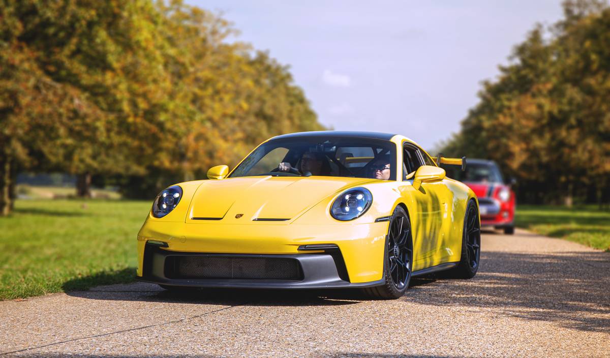 The Porsche 911 GT3...