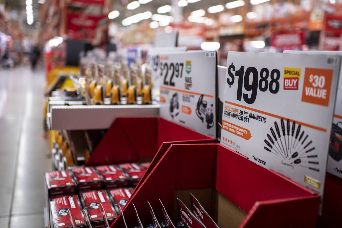 A Home Depot Store Ahead Of Black Friday