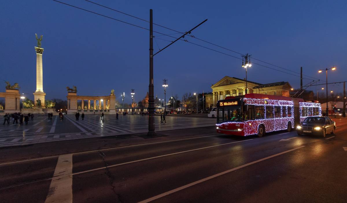 Advent season in Budapest