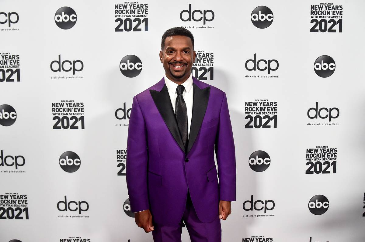Alfonso Ribeiro arrives at Dick Clark's New Year's Rockin' Eve with Ryan Seacrest 2021 broadcast on December 31, 2020 and January 1, 2021