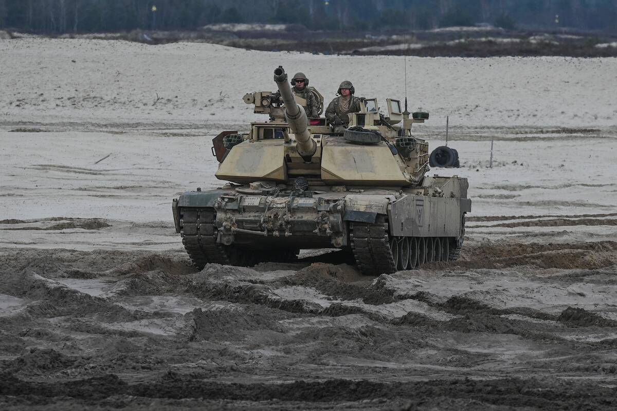 Abrams Tank Training In Nowa Deba