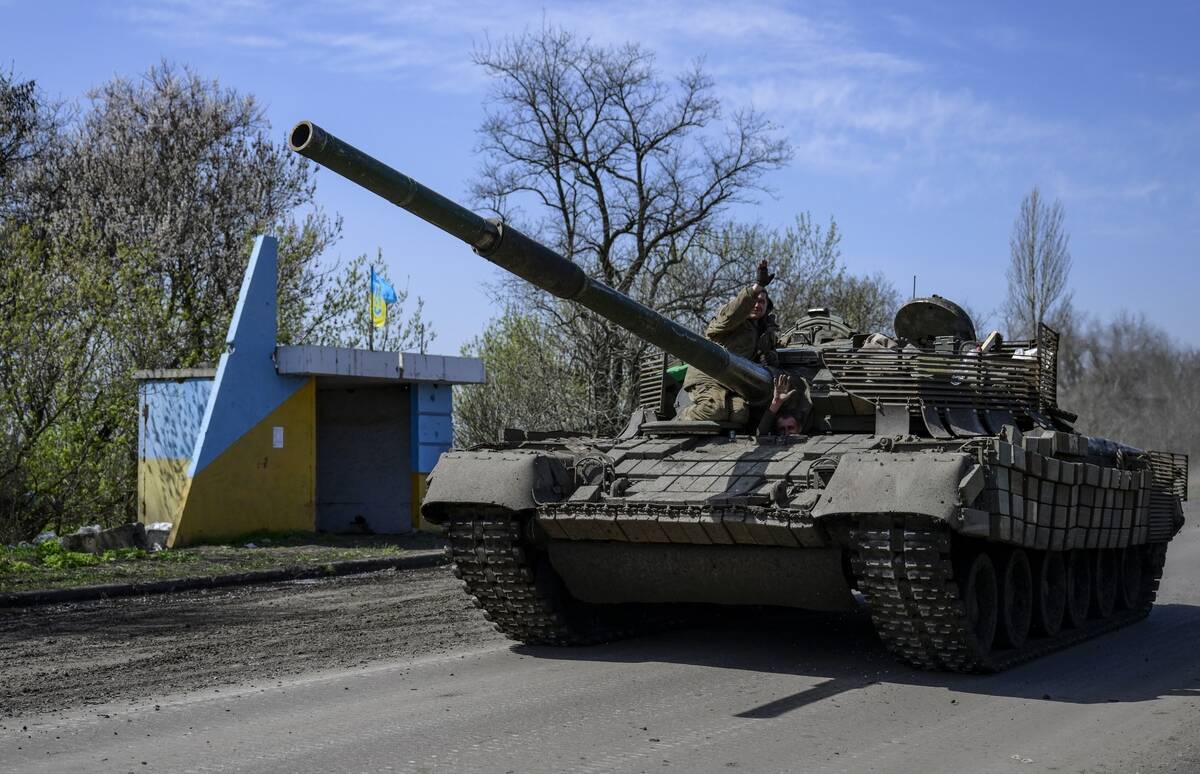 Easter amid Russia-Ukraine war in Donetsk frontline