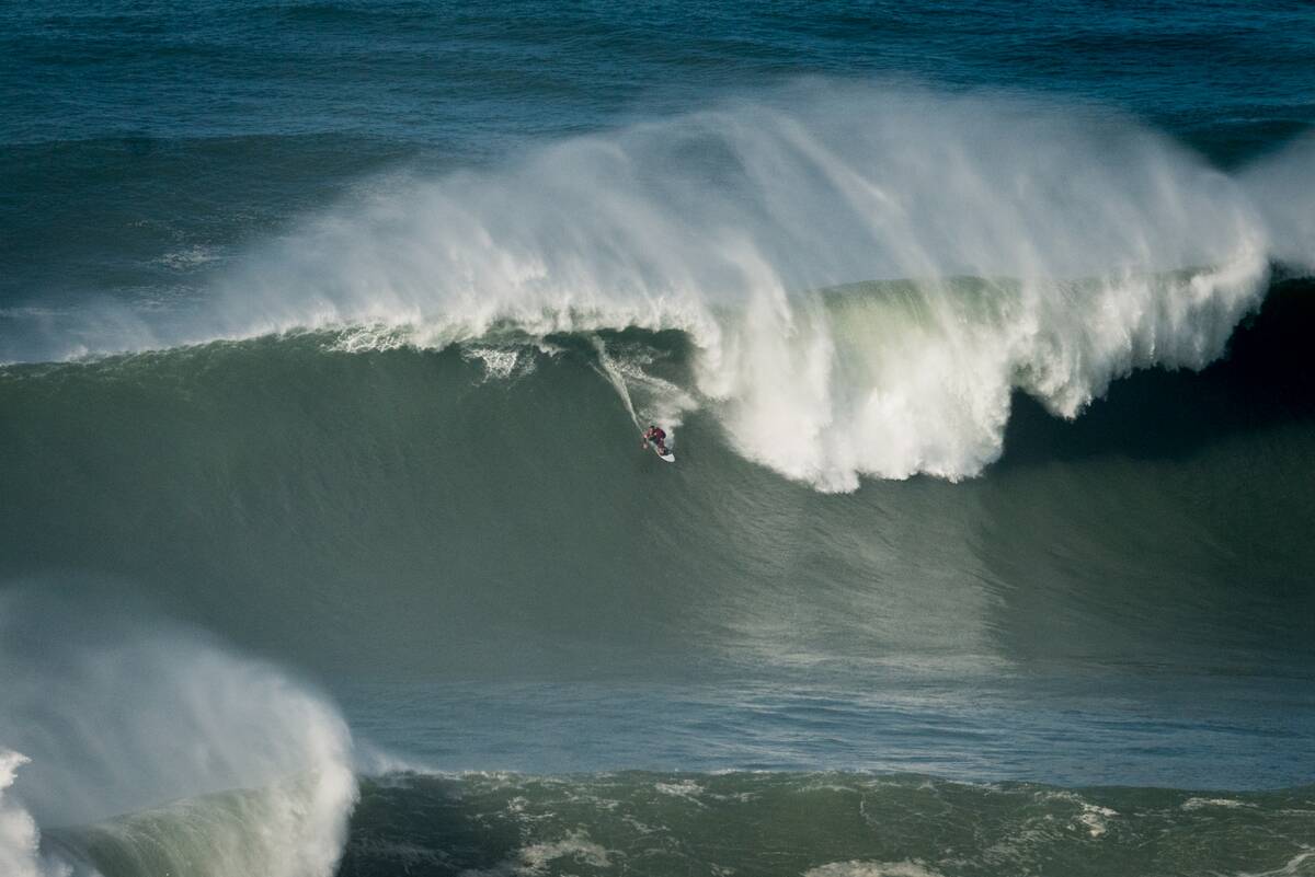 Nazaré Celebrates Surfing On Giant Waves