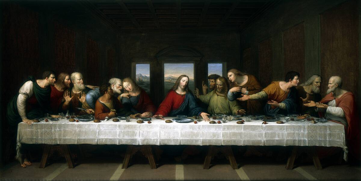 'The Last Supper', 1803. Artist: Michael Kock