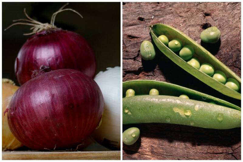 Onions and Peas