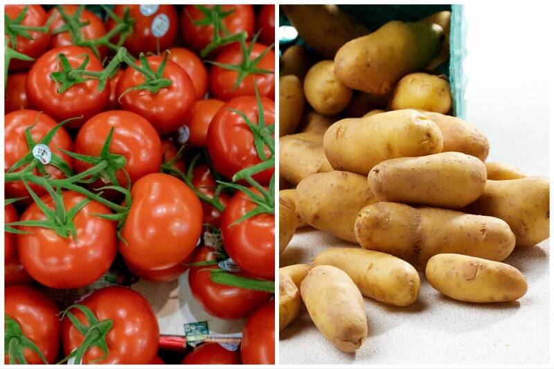 Tomatoes and Potatoes