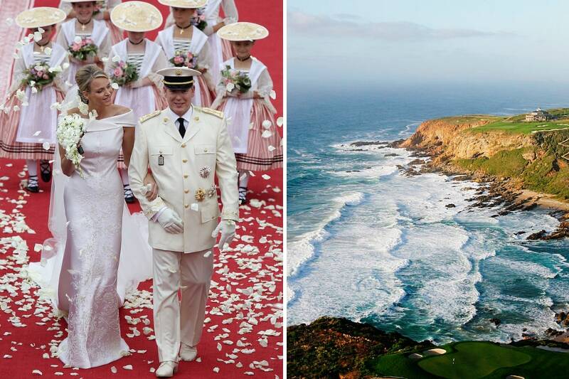 prince albert princess charlene wedding and honeymoon