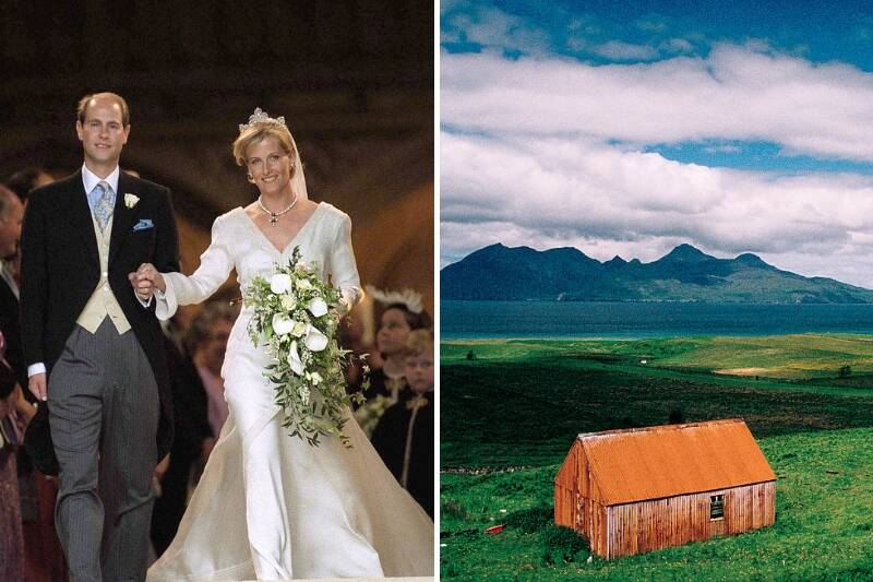 prince edward and sophie rhys-jones wedding and honeymoon