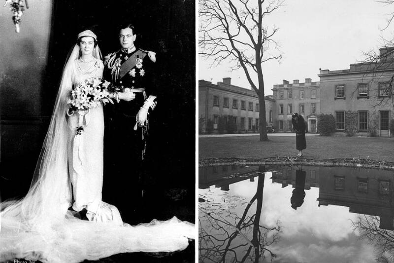 prince george princess marina wedding and honeymoon