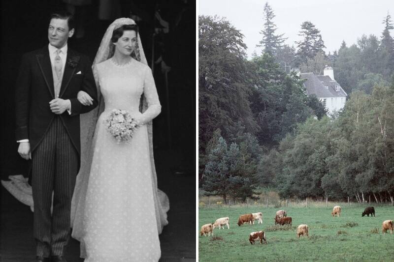 princess alexandra angus oglivy wedding and honeymoon