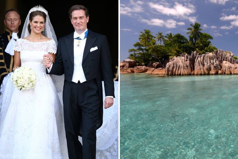 princess madeleine chris o'neill wedding and honeymoon