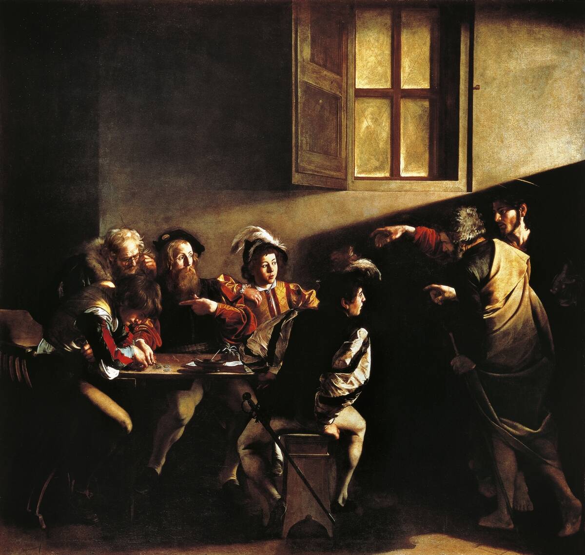 The calling of St Matthew