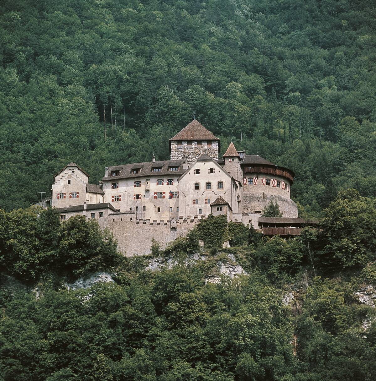 The castle of Vaduz...
