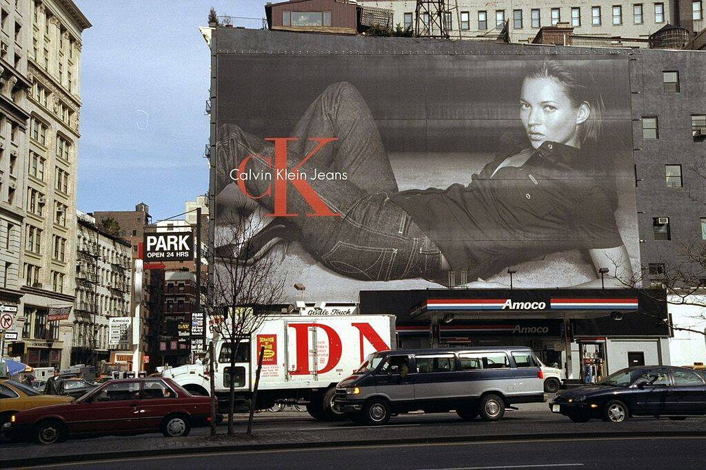 Calvin Klein jeans ad