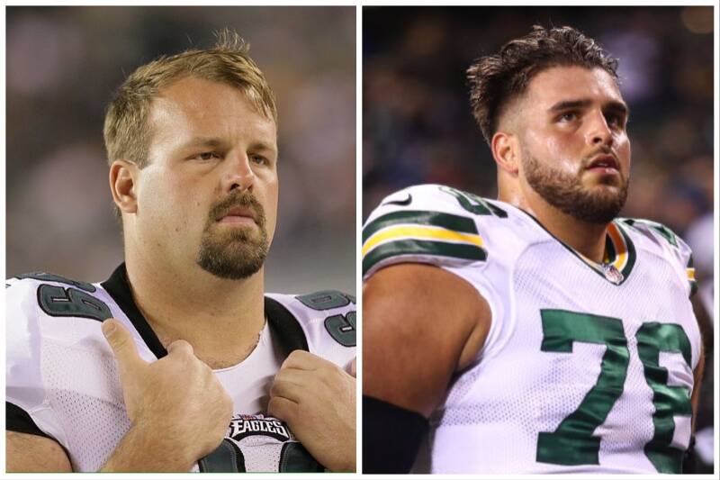 Jon Runyan Sr. and Jr.  