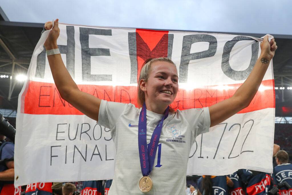 Lauren Hemp of England