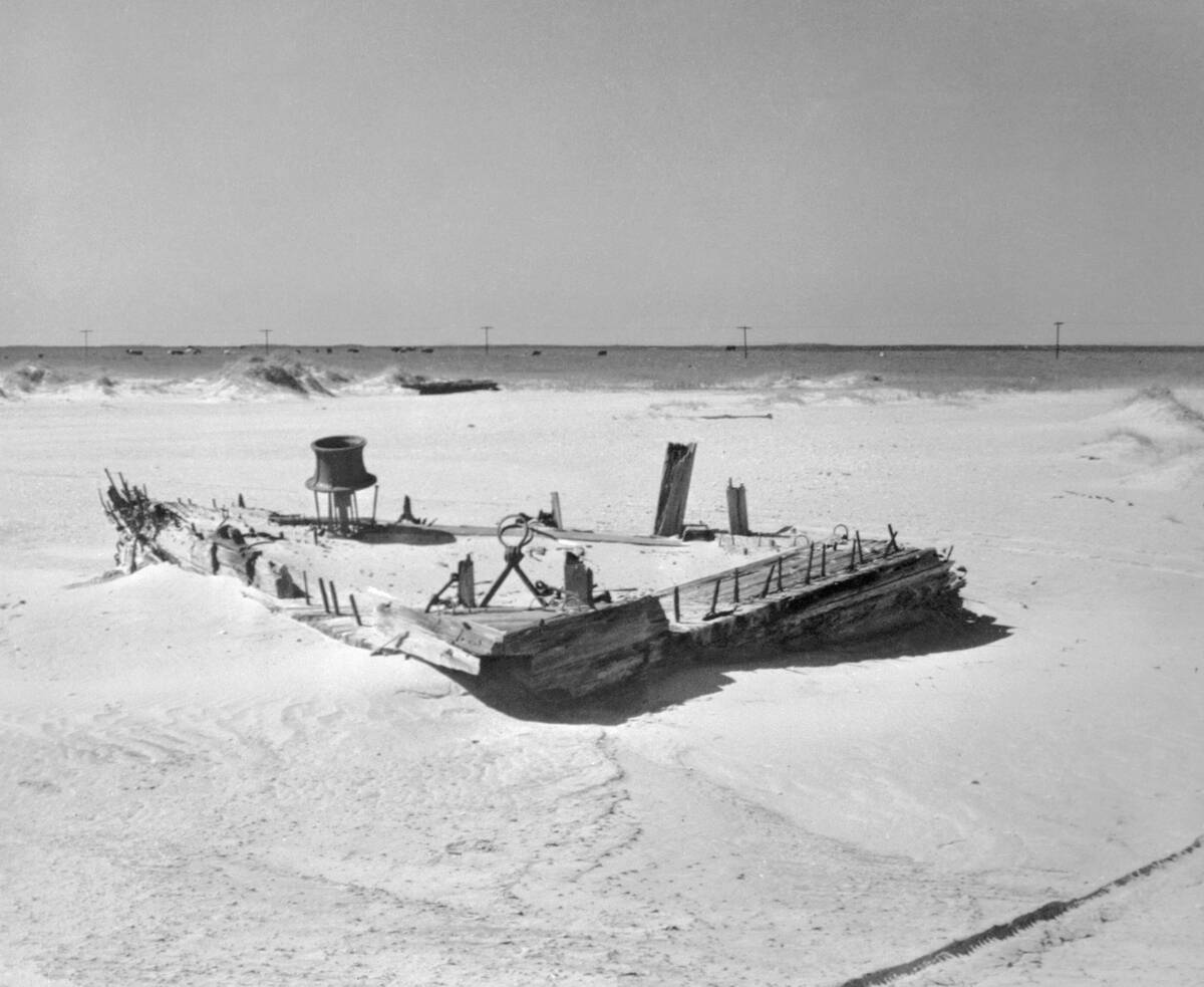 Wreckage Of Ship Carroll A. Deering