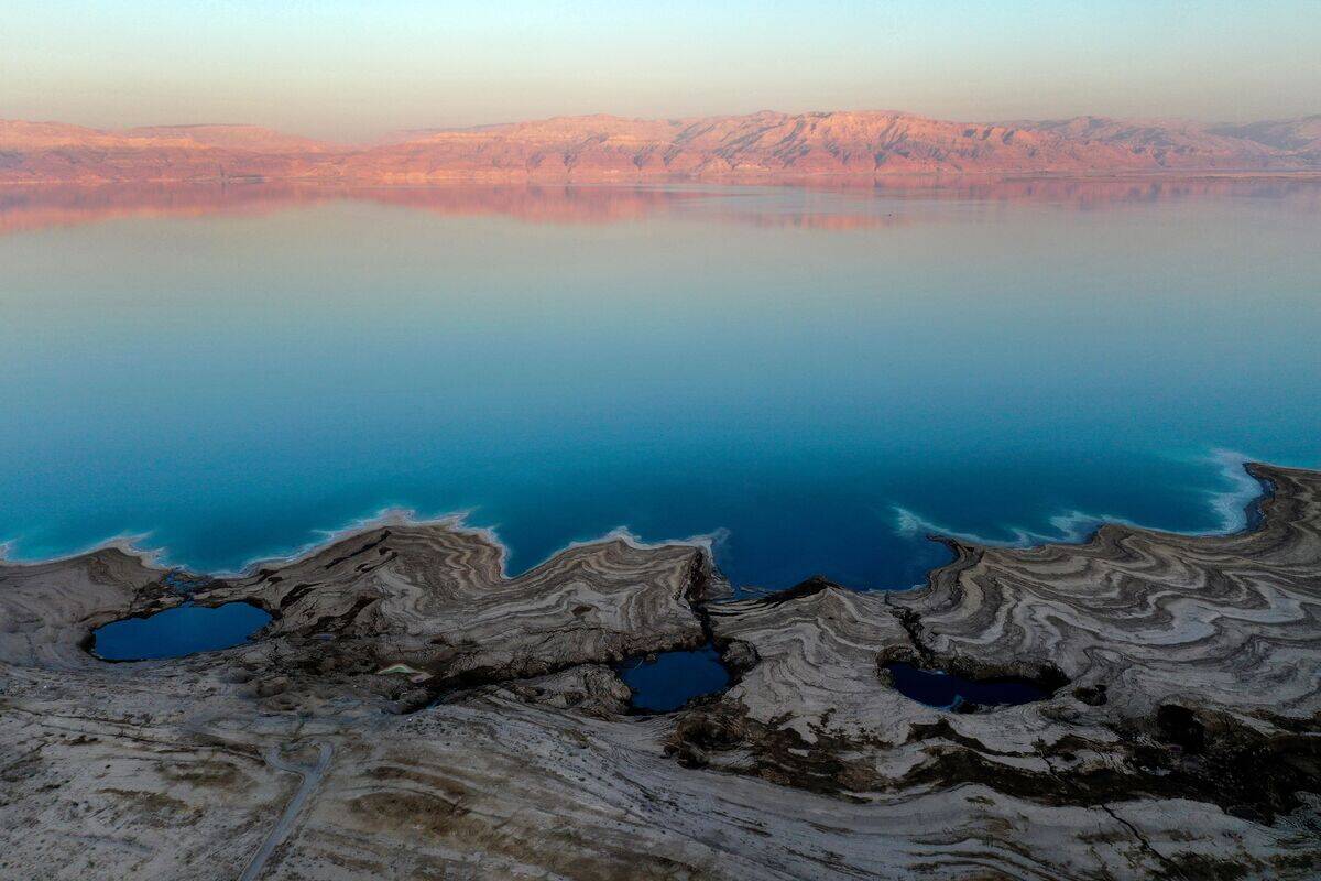 TOPSHOT-ISRAEL-PALESTINIAN-JORDAN-COP26-UN-CLIMATE-WATER