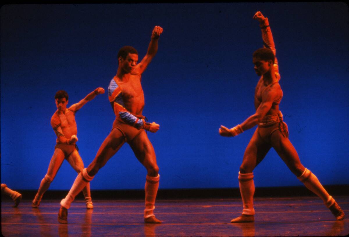 Dance Theatre Of Harlem During A Dress Reheasal