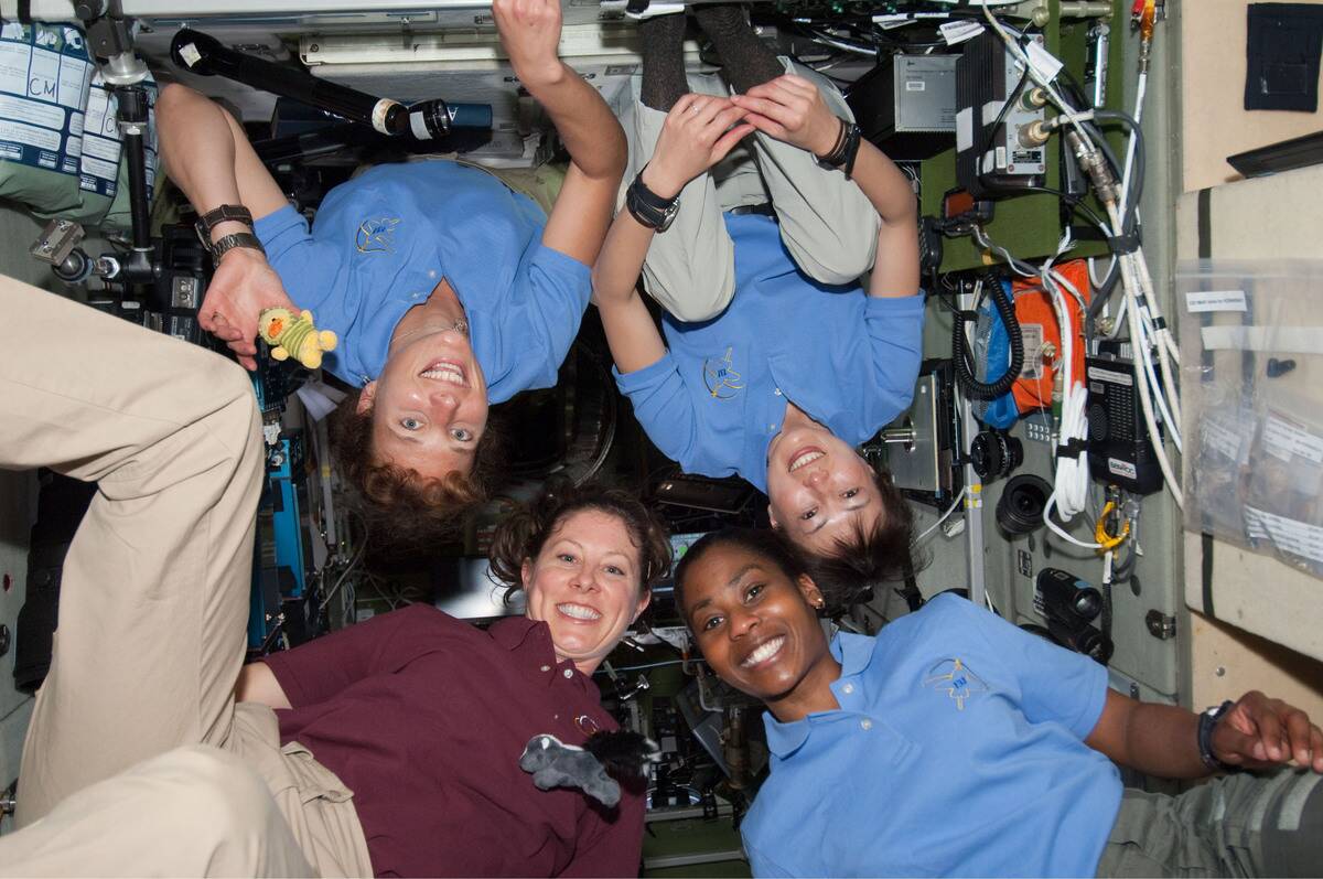 Four Women In Space