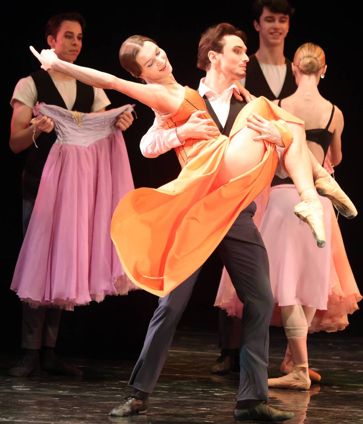 Pre-Premiere Staging of Madame Bovary Ballet In Kyiv