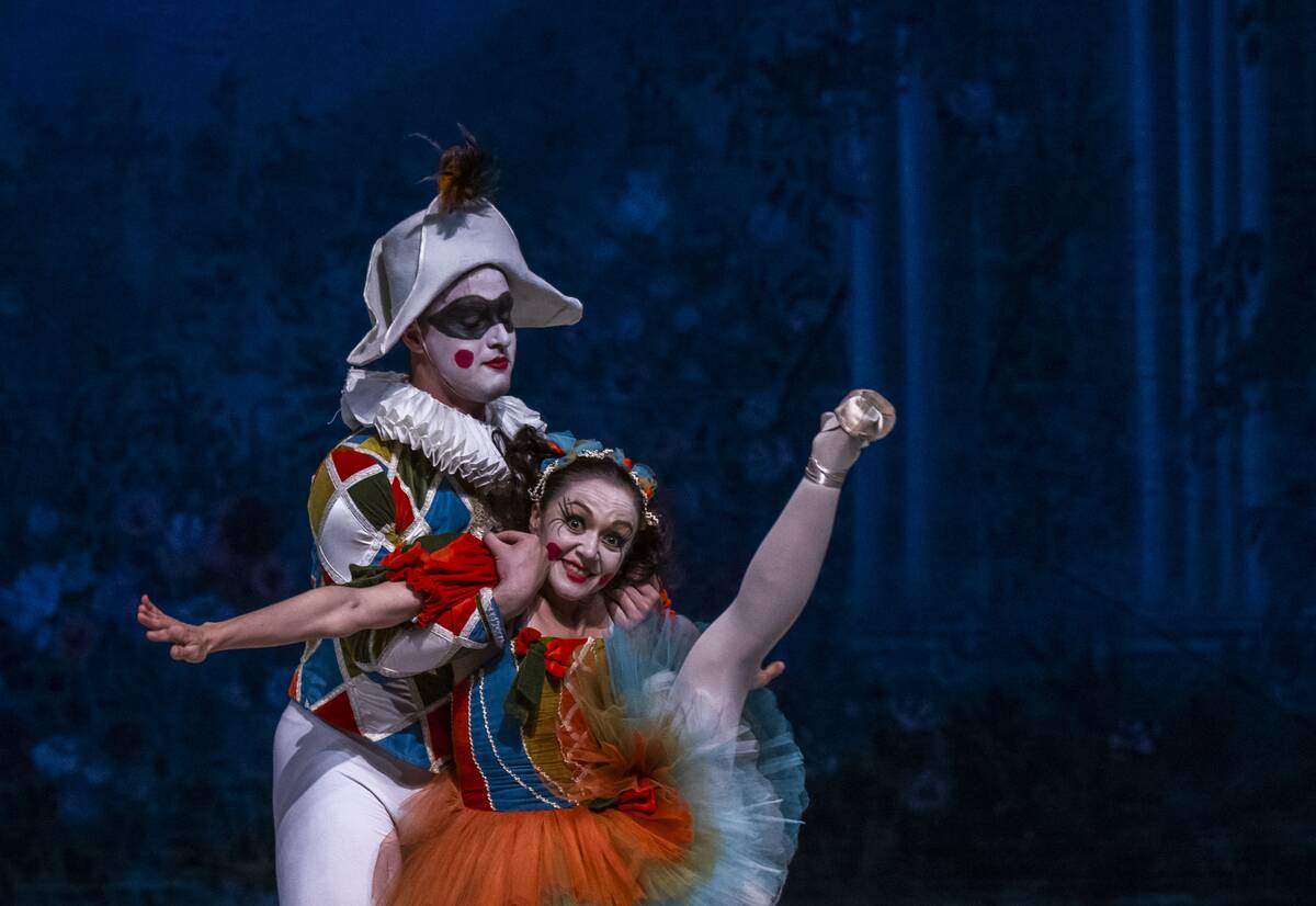 Rehearsal of ''Nutcracker'' ballet performance in Ankara