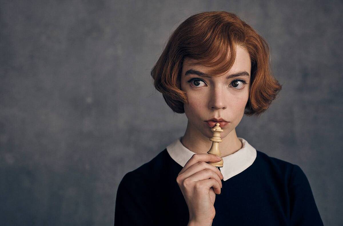 anya taylor-joy in the queen's gambit