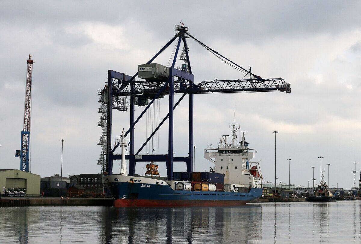 BRITAIN-EU-BREXIT-PORTS-ECONOMY-TRANSPORT