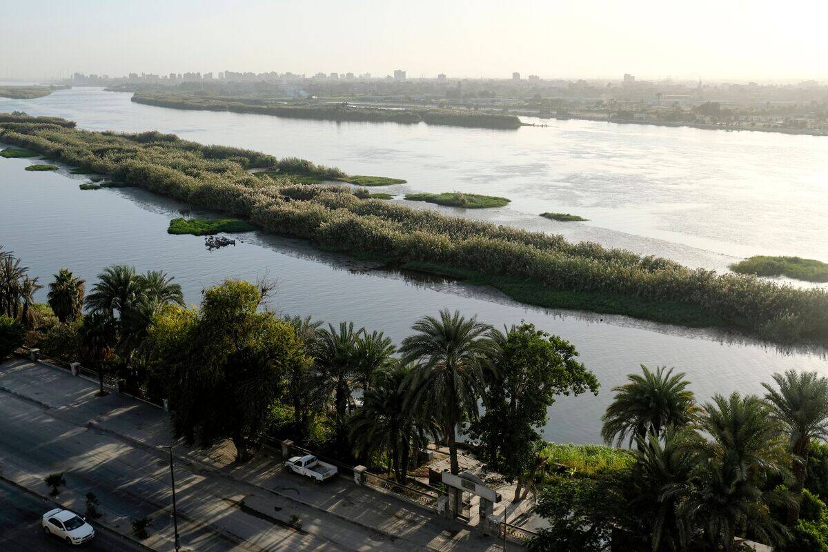 EGYPT-WATER-RIVER-NILE