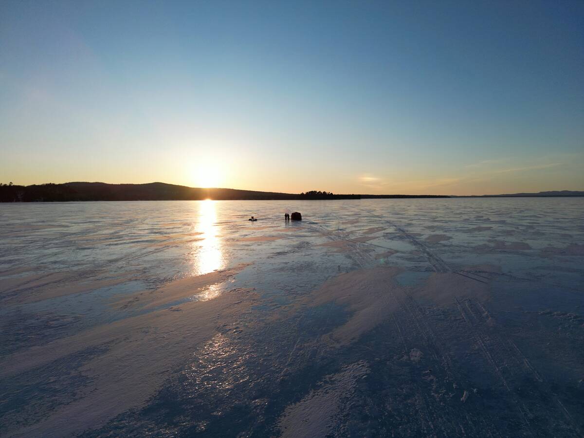 Ice Fishing in Northern Ontario