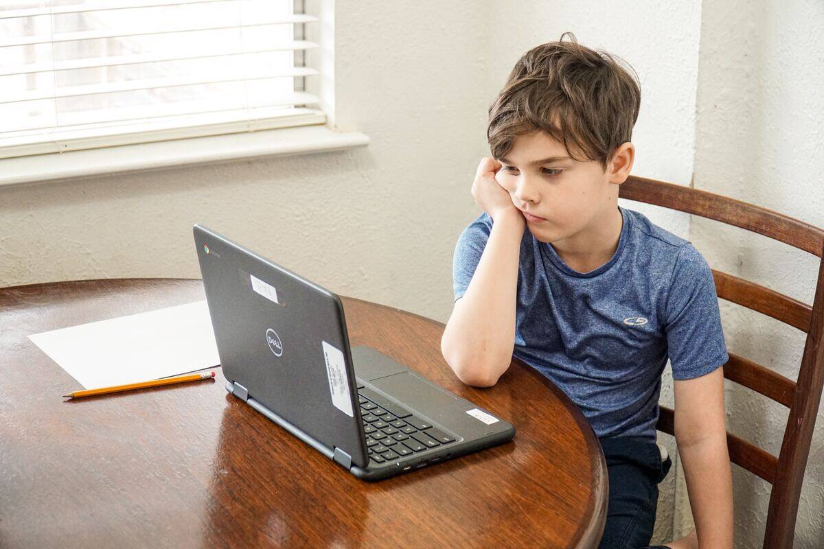 Bored child