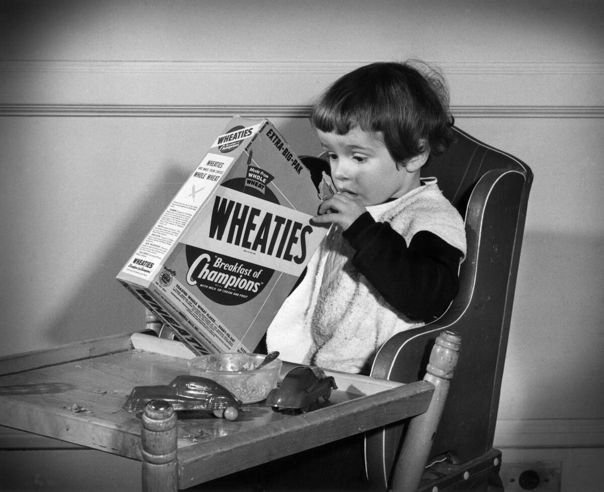 High Chair Breakfast