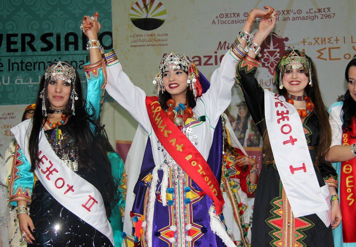 MOROCCO-BEAUTY-CONTEST-MISS AMAZIGH