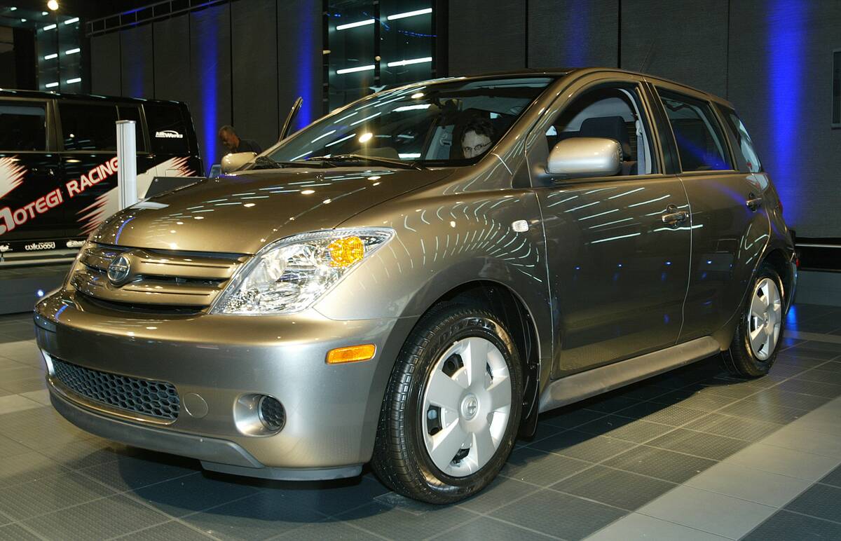 NAIAS Detroit : Scion Xa Sedan at the North American Internatioonal Auto Show. Jan 7 2003