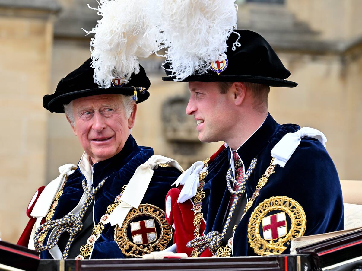 The Order Of The Garter Service At Windsor Castle