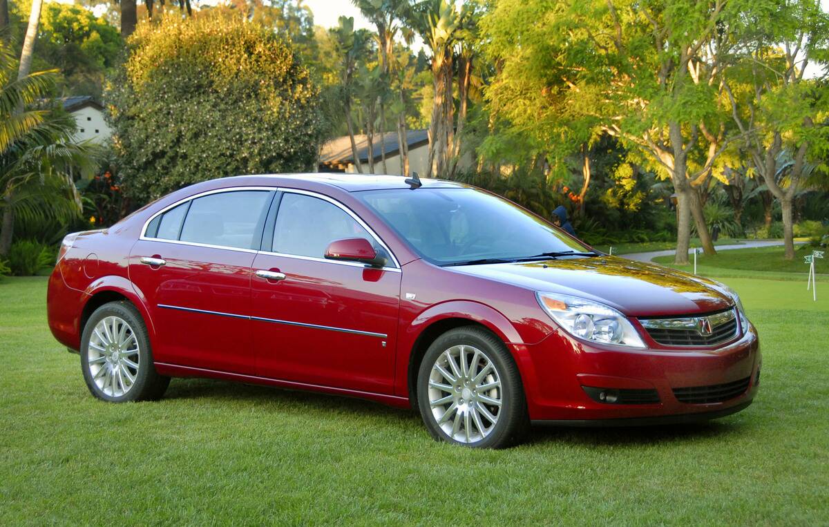 The Saturn Division of General Motors displays its 2007 Satu