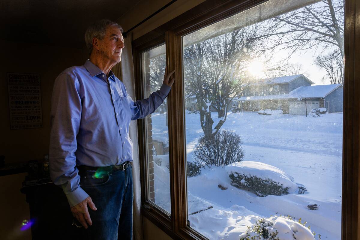 Voter in Ankeny, Iowa