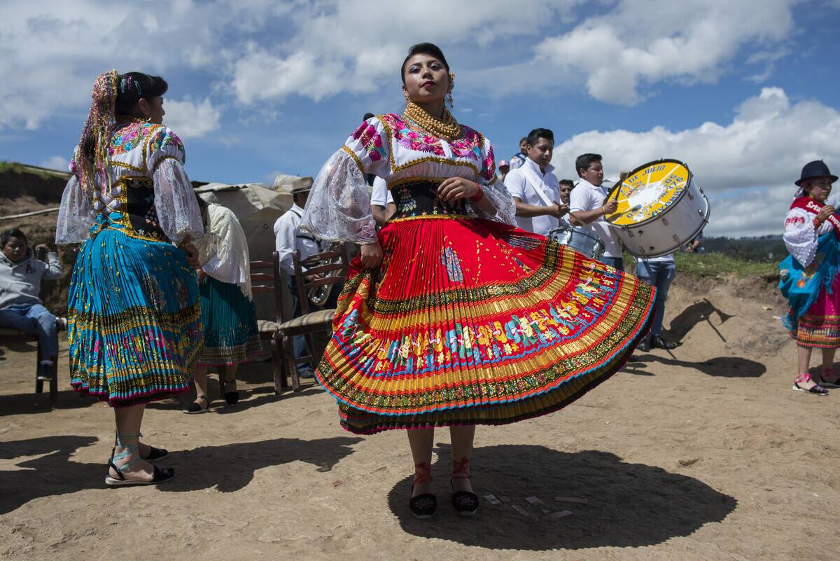 San Pedro De Cayambe Festivity in Ecuador