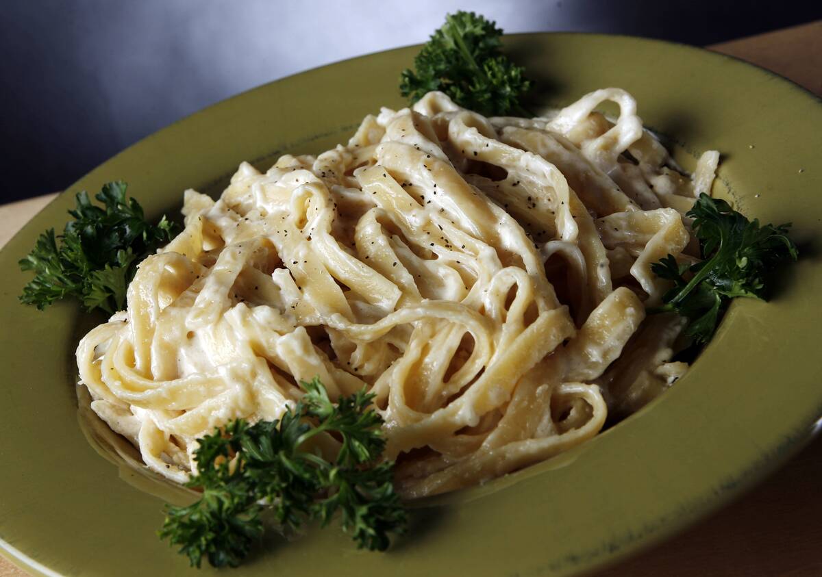 Fettucine alfredo. (G. Marc Benevidez/Wichita Eagle/MCT)
