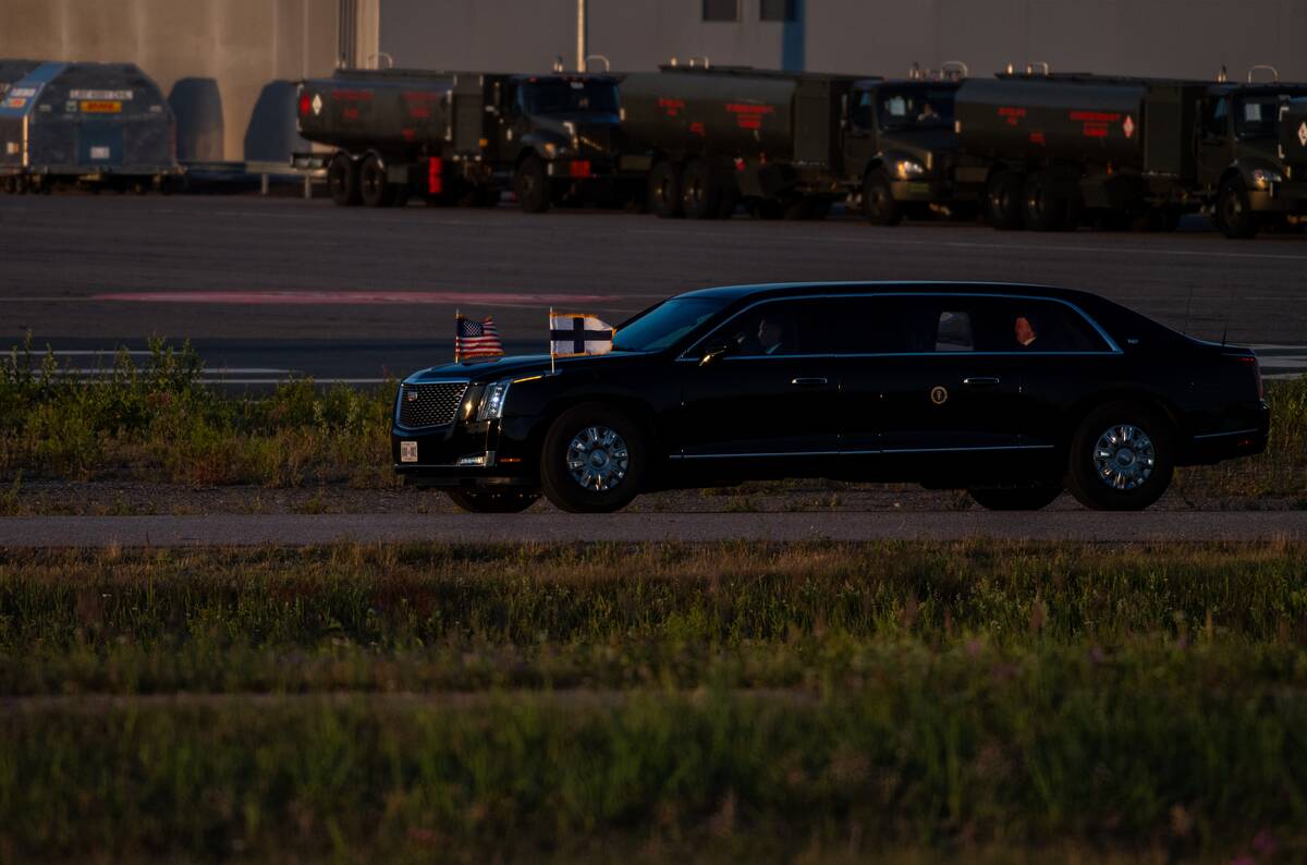 Finland's President Sauli Niinisto Welcomes US President Joe Biden