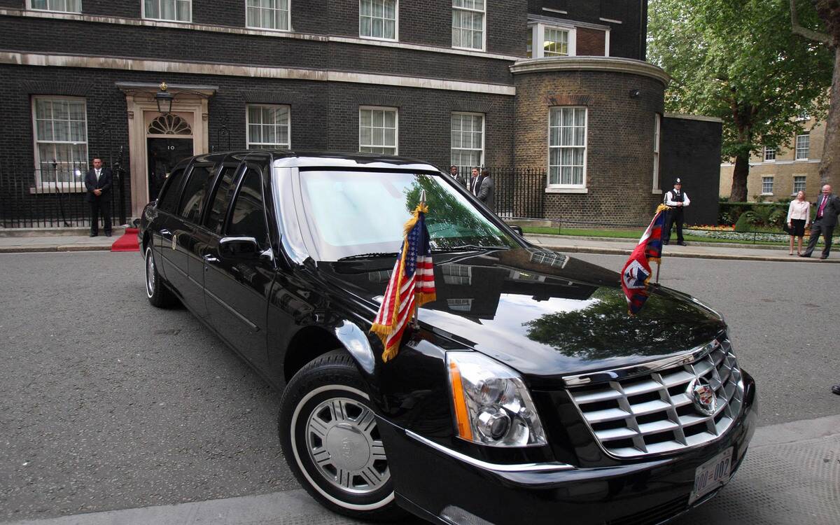 US President George Bush visits UK