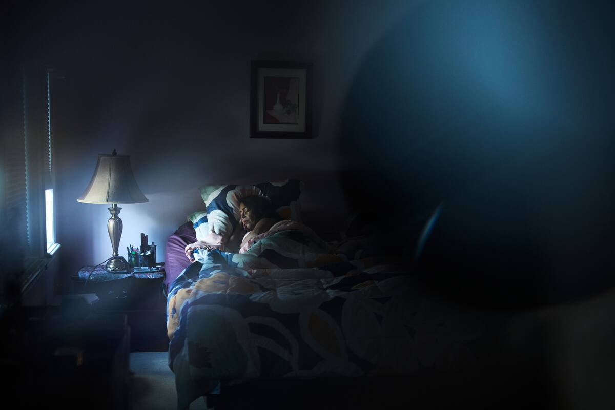 Nahid Shukralla at her home.