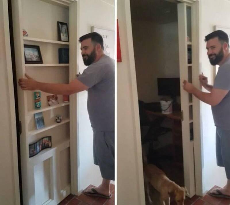 behind-book-case-67564