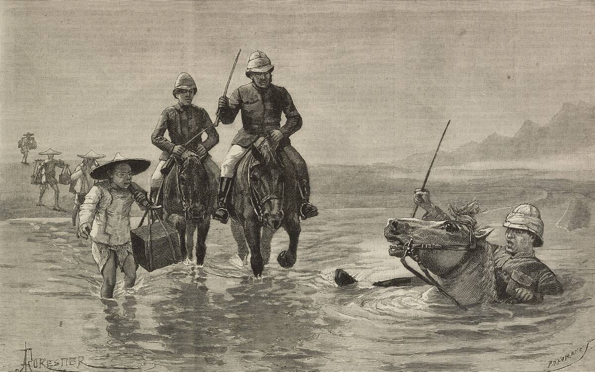 Tumbling in quicksands, Island of Formosa, Taiwan