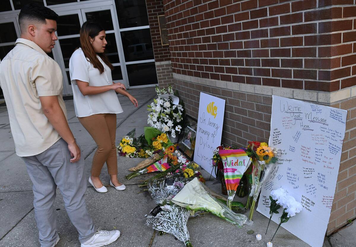 Candlelight Vigil Held in Orlando for Slain Journalist Dylan Lyons