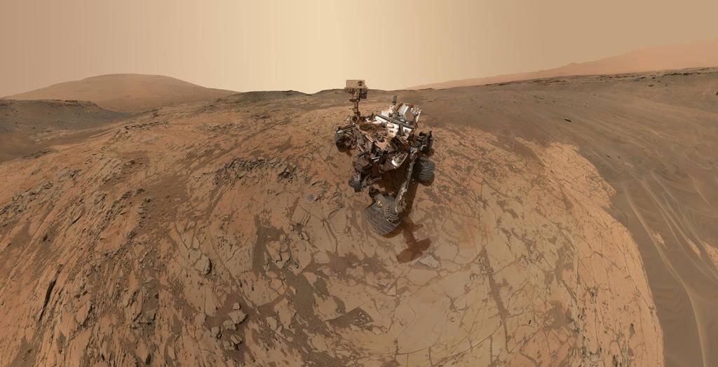 Curiosity Self-Portrait at 'Mojave' on Mount Sharp