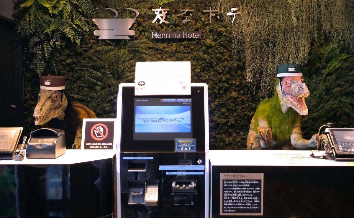 JAPAN-SCIENCE-ROBOT-LEISURE-TOURISM
